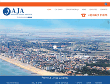 Tablet Screenshot of aja.it
